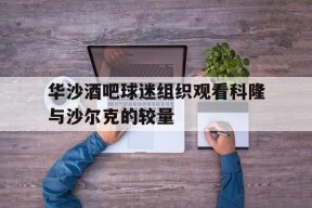 华沙酒吧球迷组织观看科隆与沙尔克的较量()